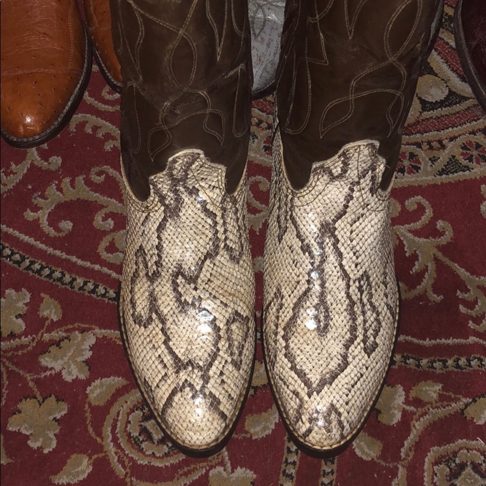 COPY - Snakeskin Western Boots